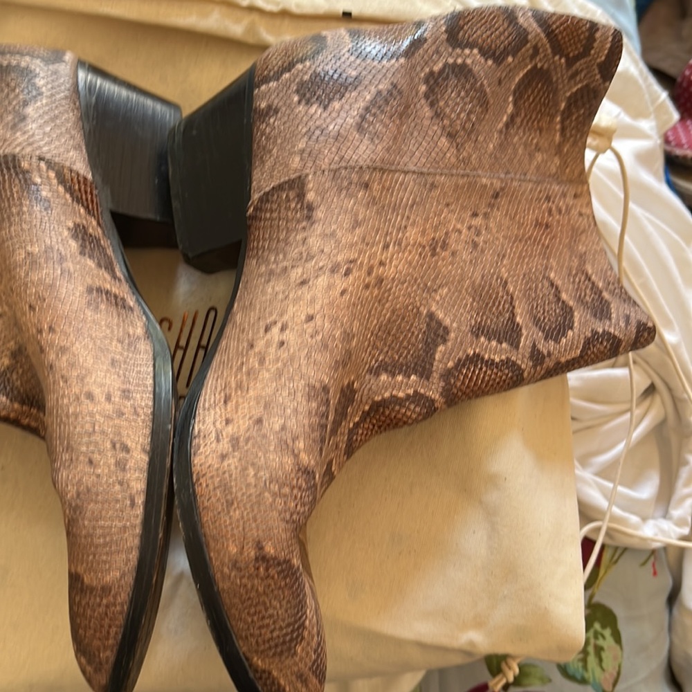 Charlotte Stone Daria Python Boot 9 - Picture 2 of 8